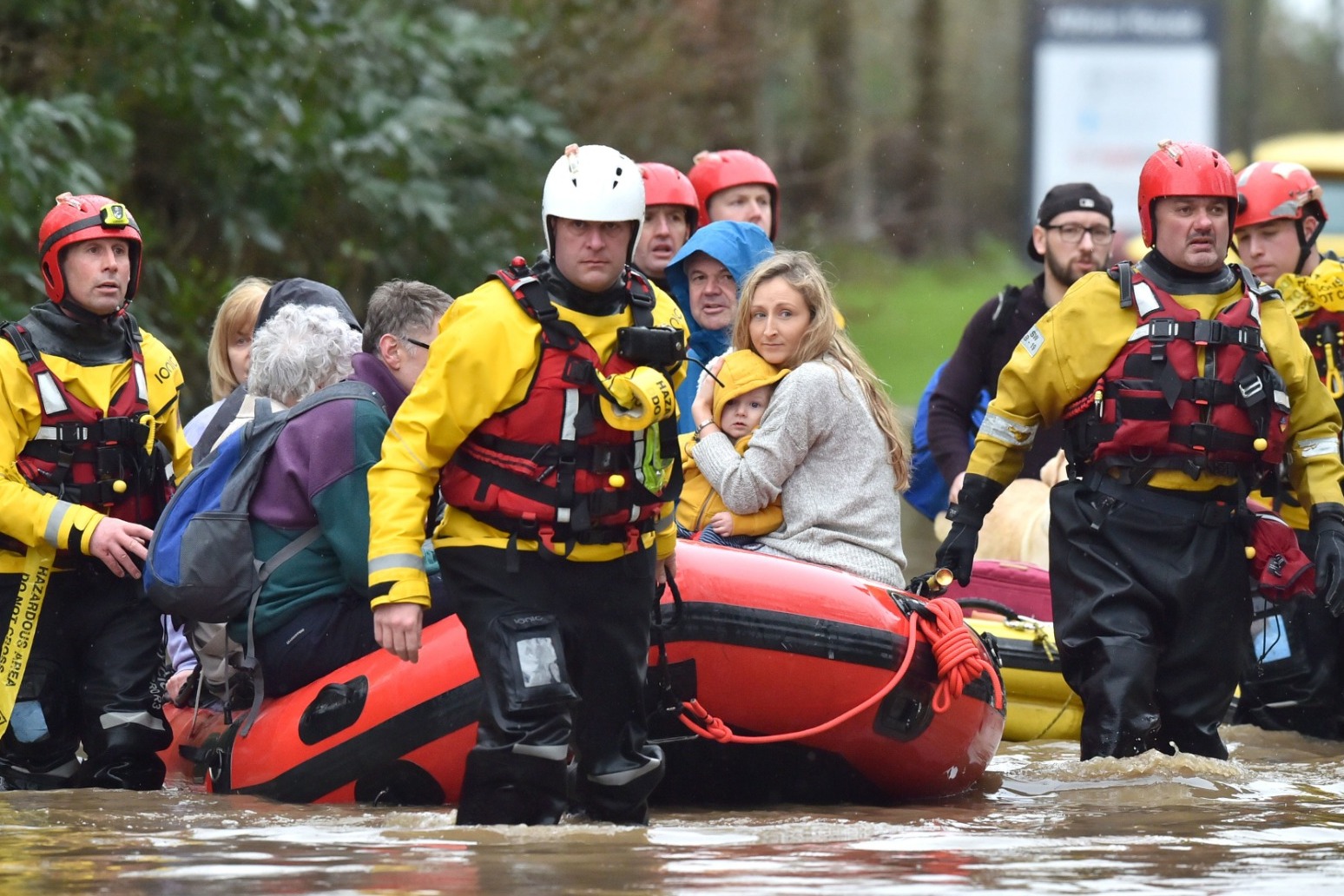 Storm Dennis brings record number of flood warnings 